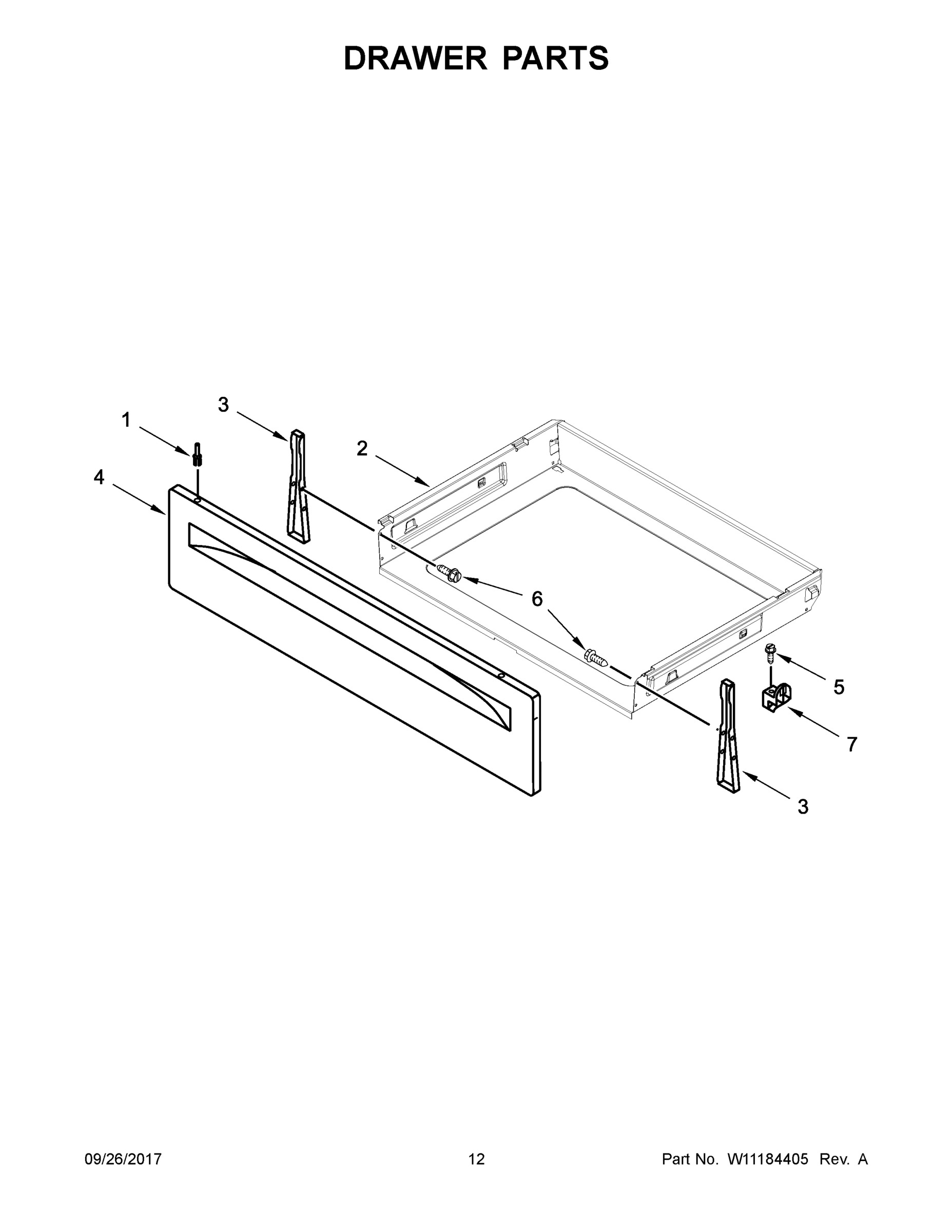 07 - DRAWER PARTS