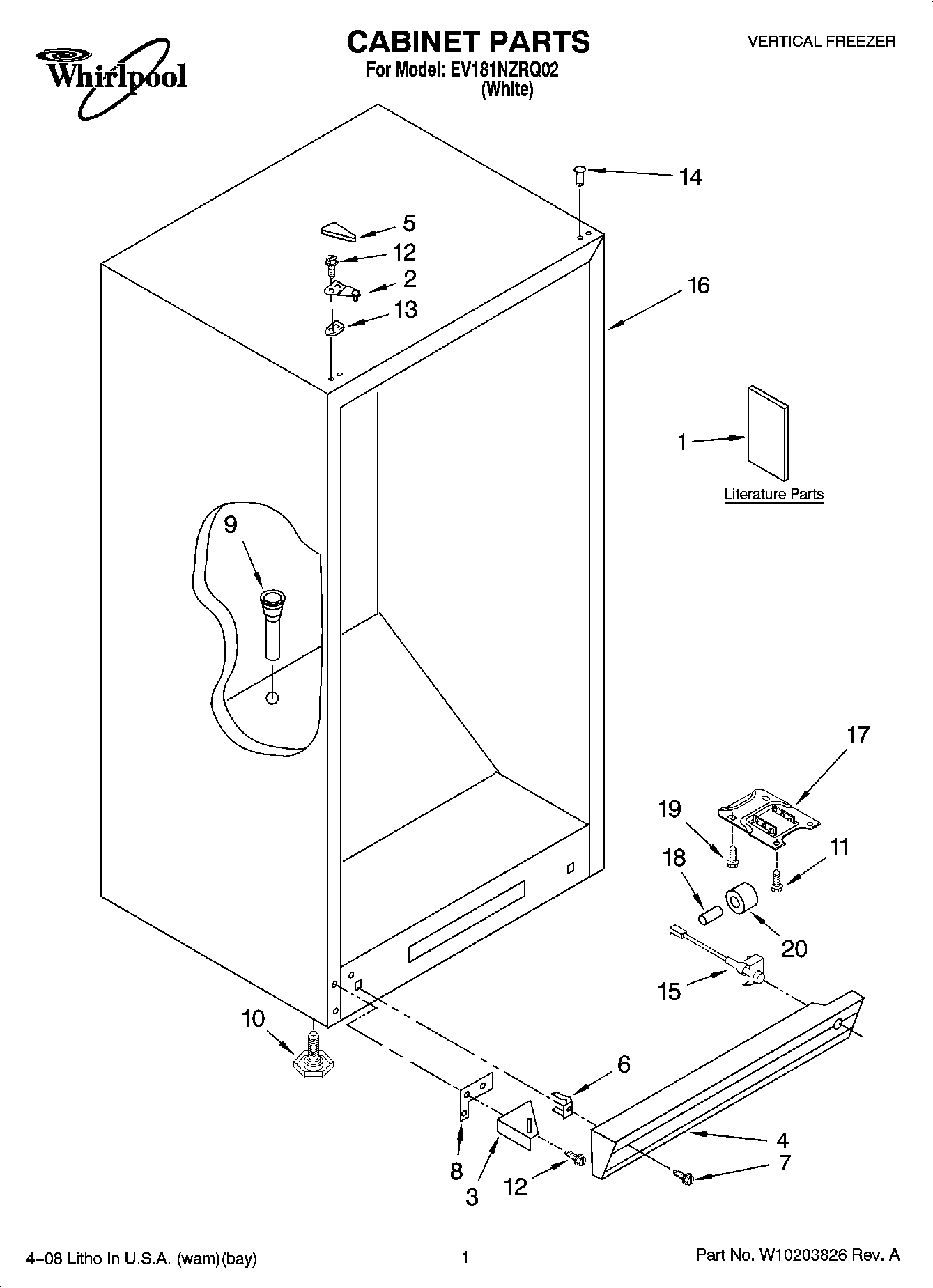 01 - CABINET PARTS