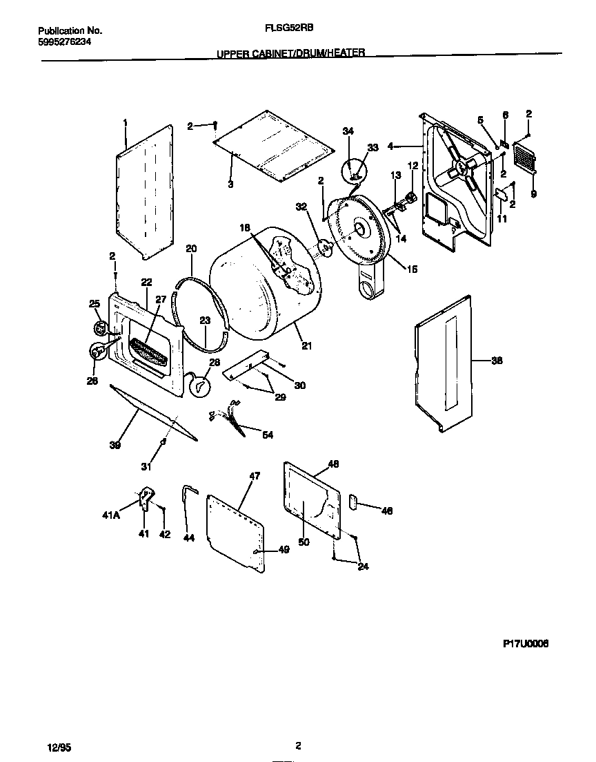02 - UPPER CABINET/DRUM/HEATER