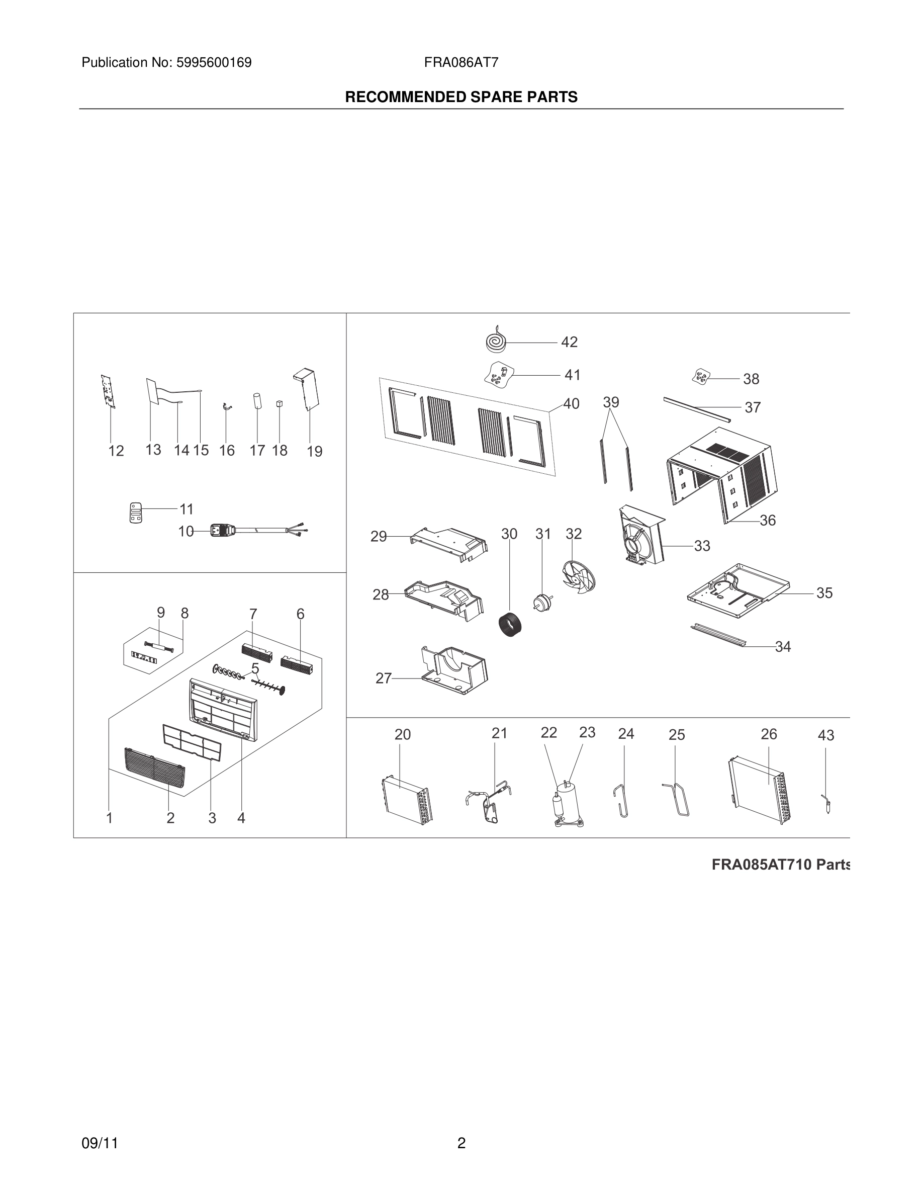 03 - RECOMMENDED SPARE PARTS