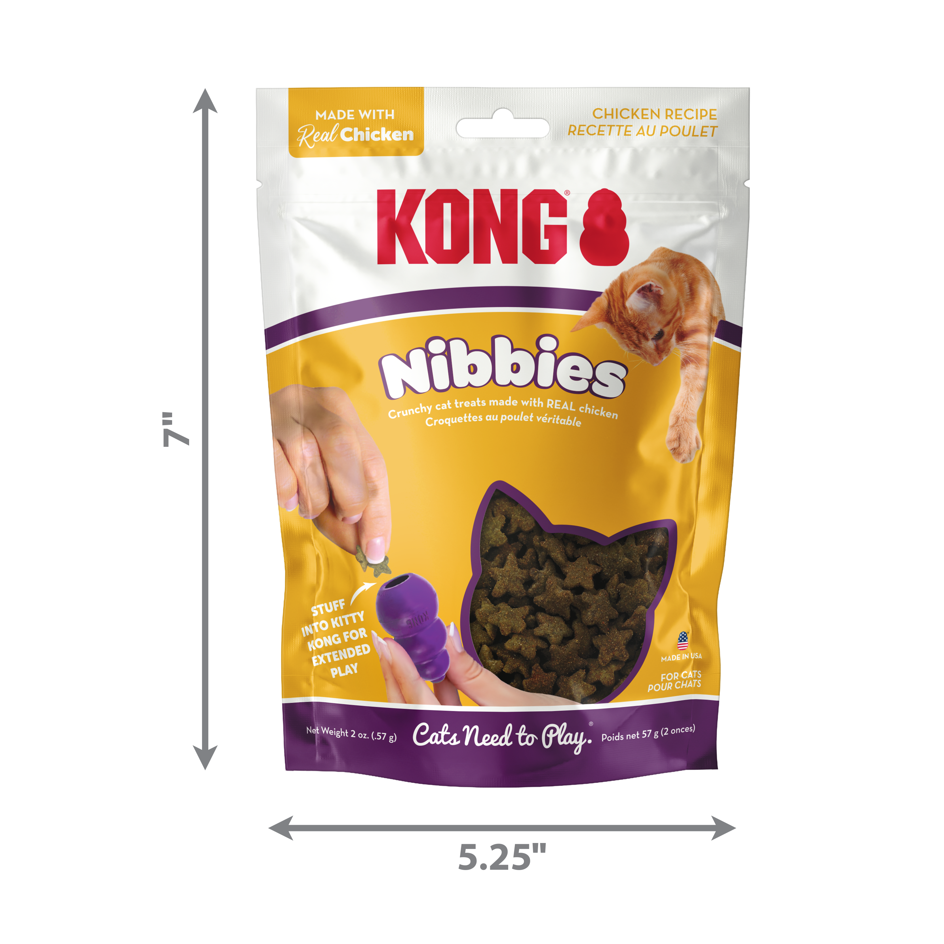 Cat Nibbies Chicken onpack product image