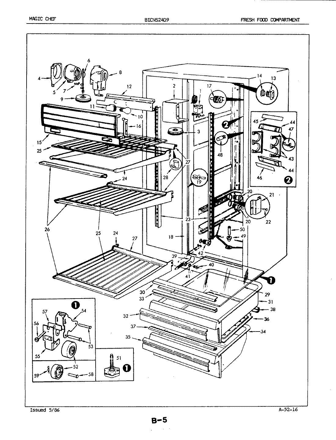 03 - FRESH FOOD COMPARTMENT