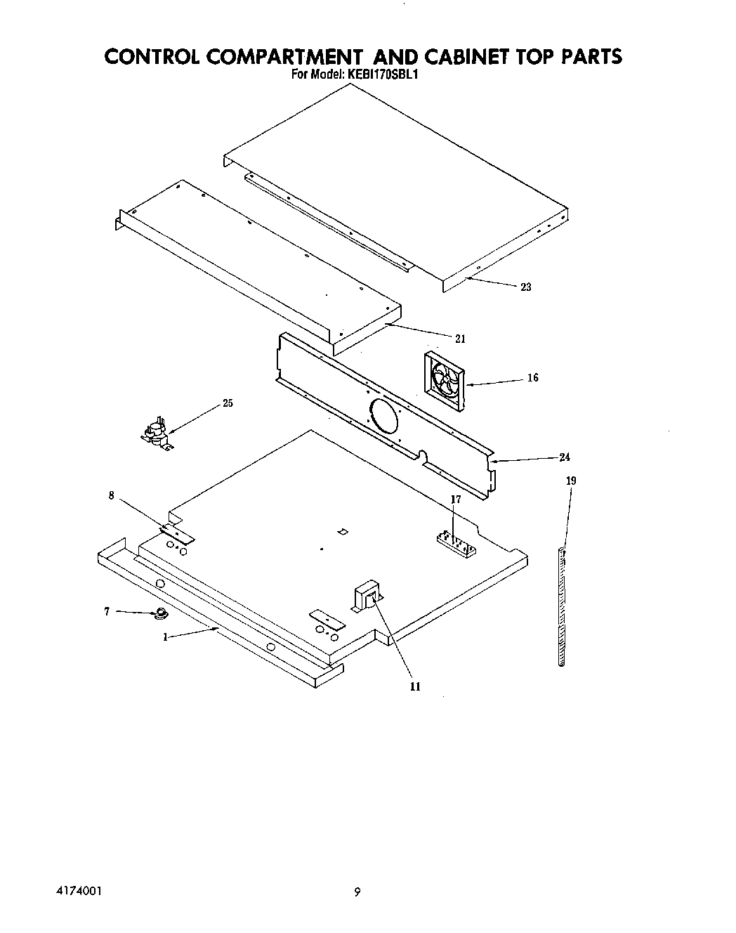 07 - CONTROL COMPARTMENT AND CABINET TOP
