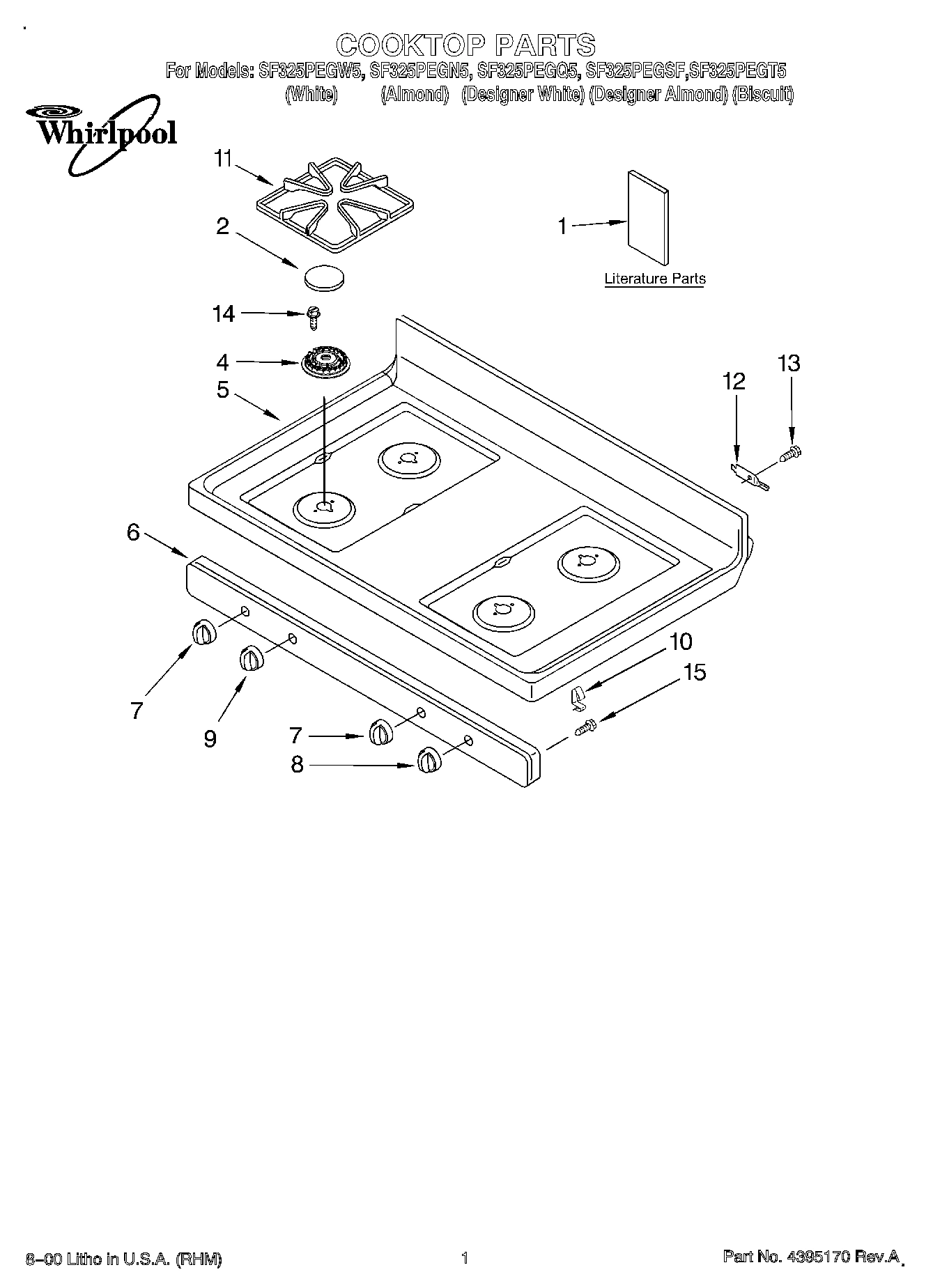 01 - COOKTOP, LITERATURE