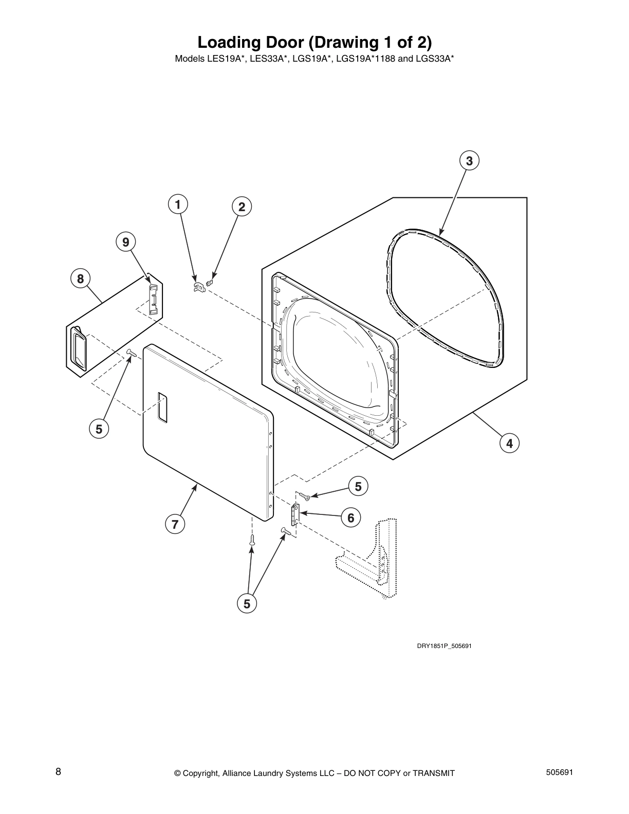 Loading Door (Drawing 1 of 2)
