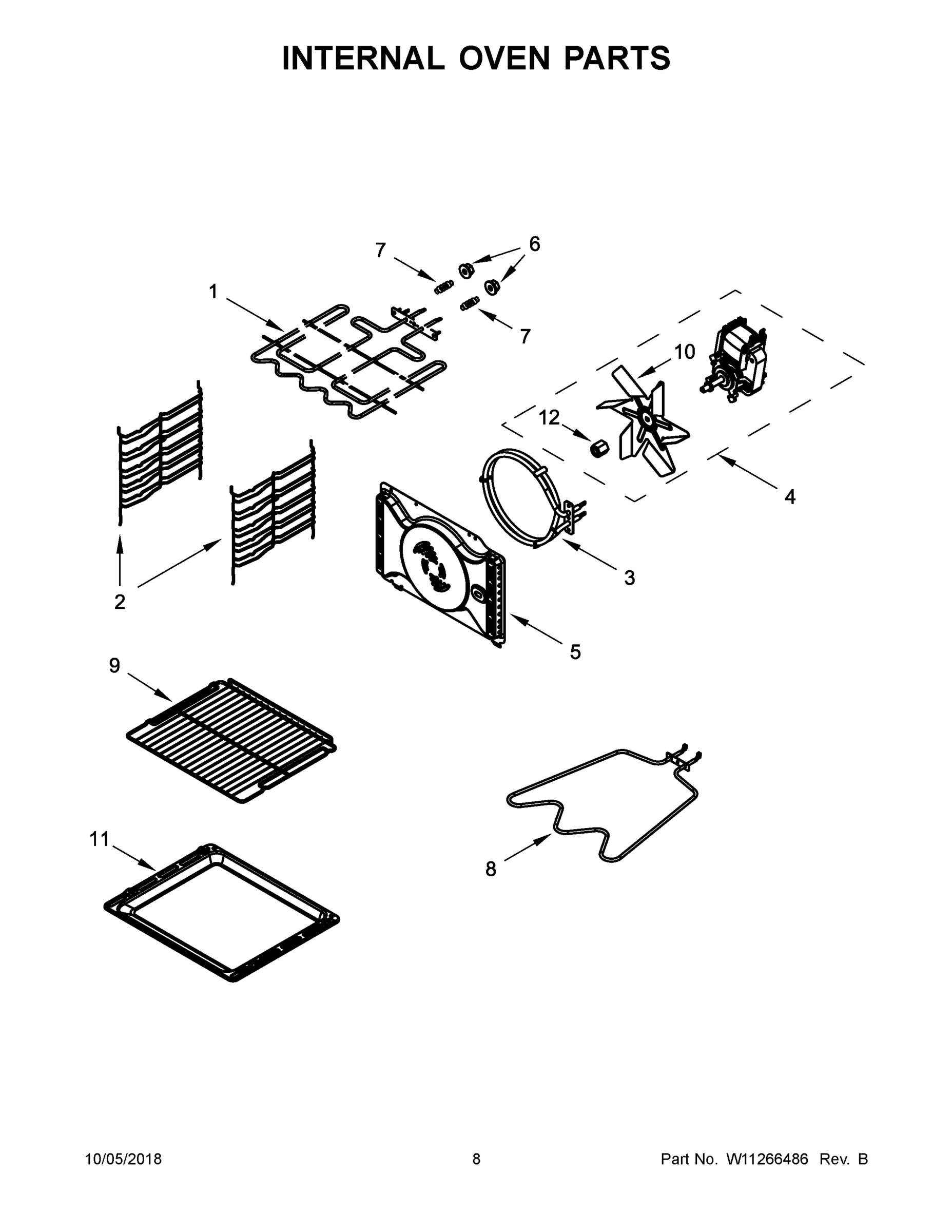 05 - INTERNAL OVEN PARTS