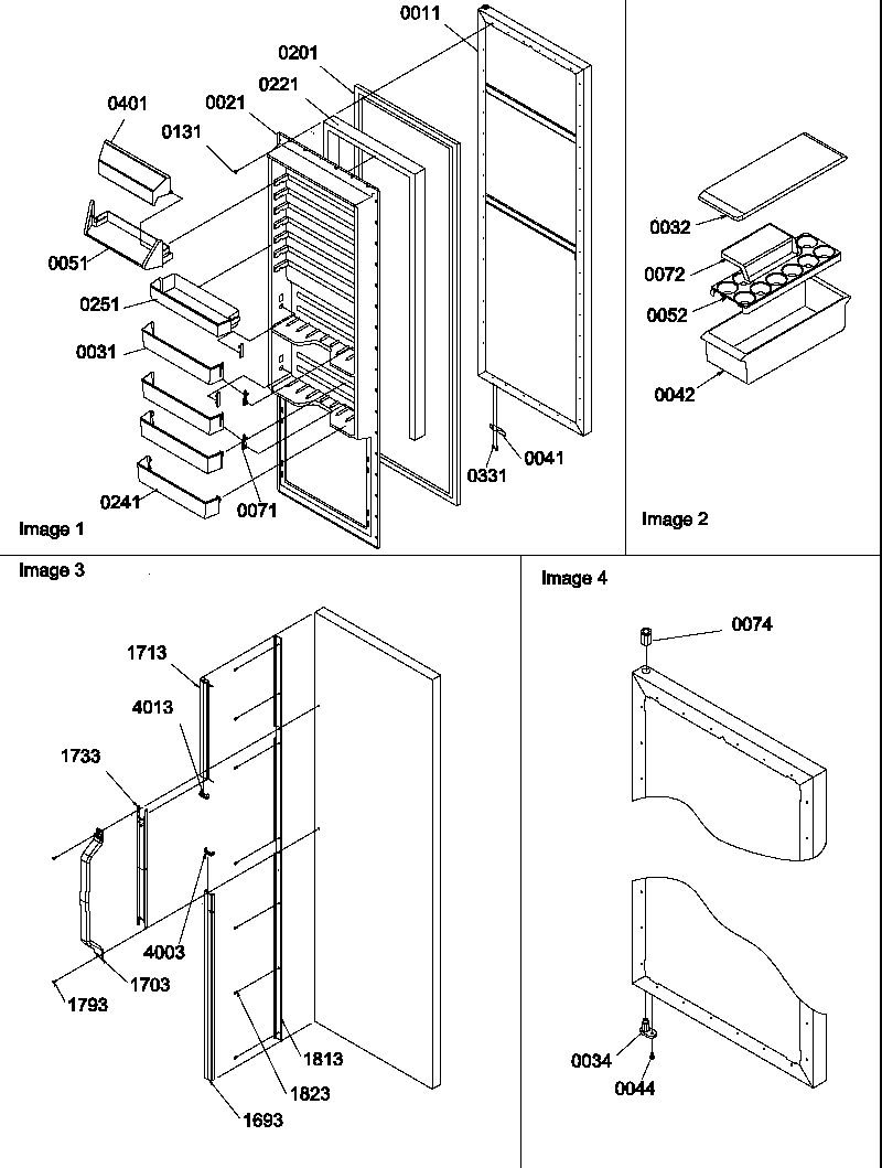 10 - REF DOOR AND ACCESSORIES