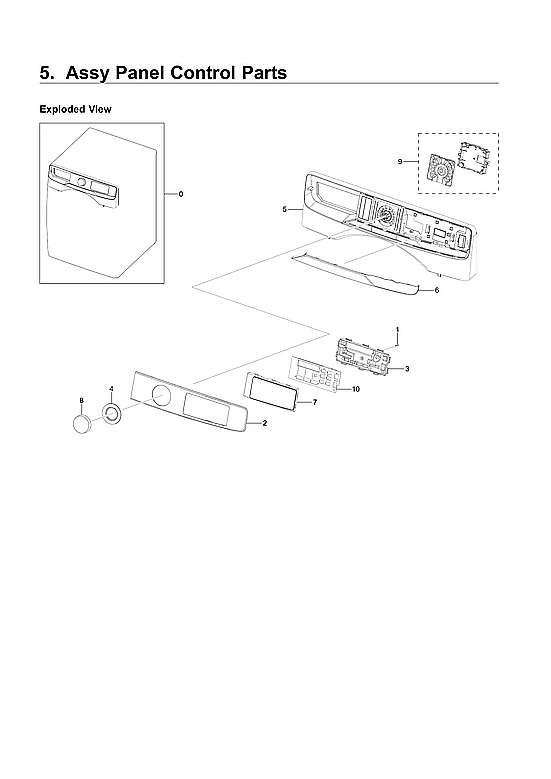 Control Panel Assembly