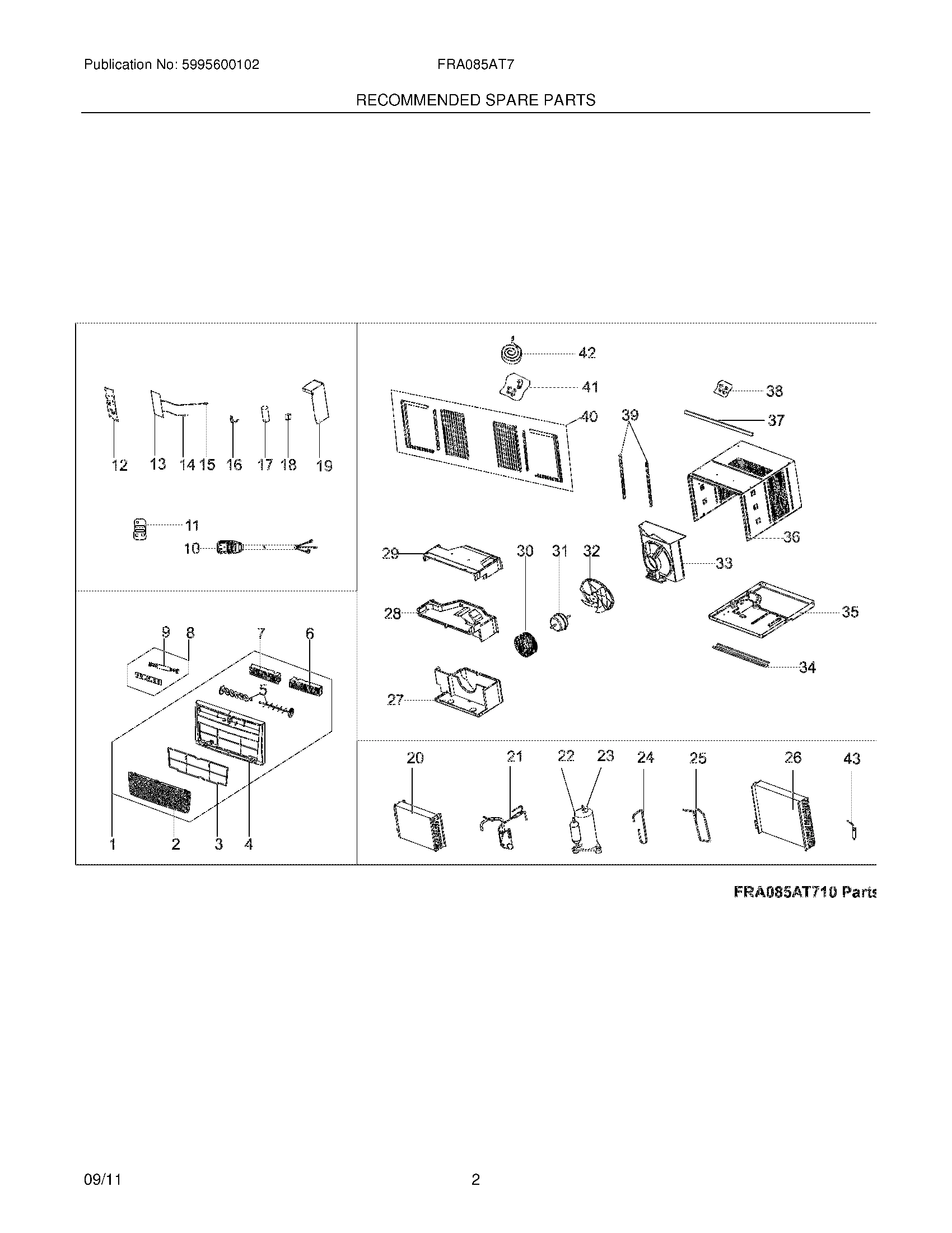 03 - RECOMMENDED SPARE PARTS