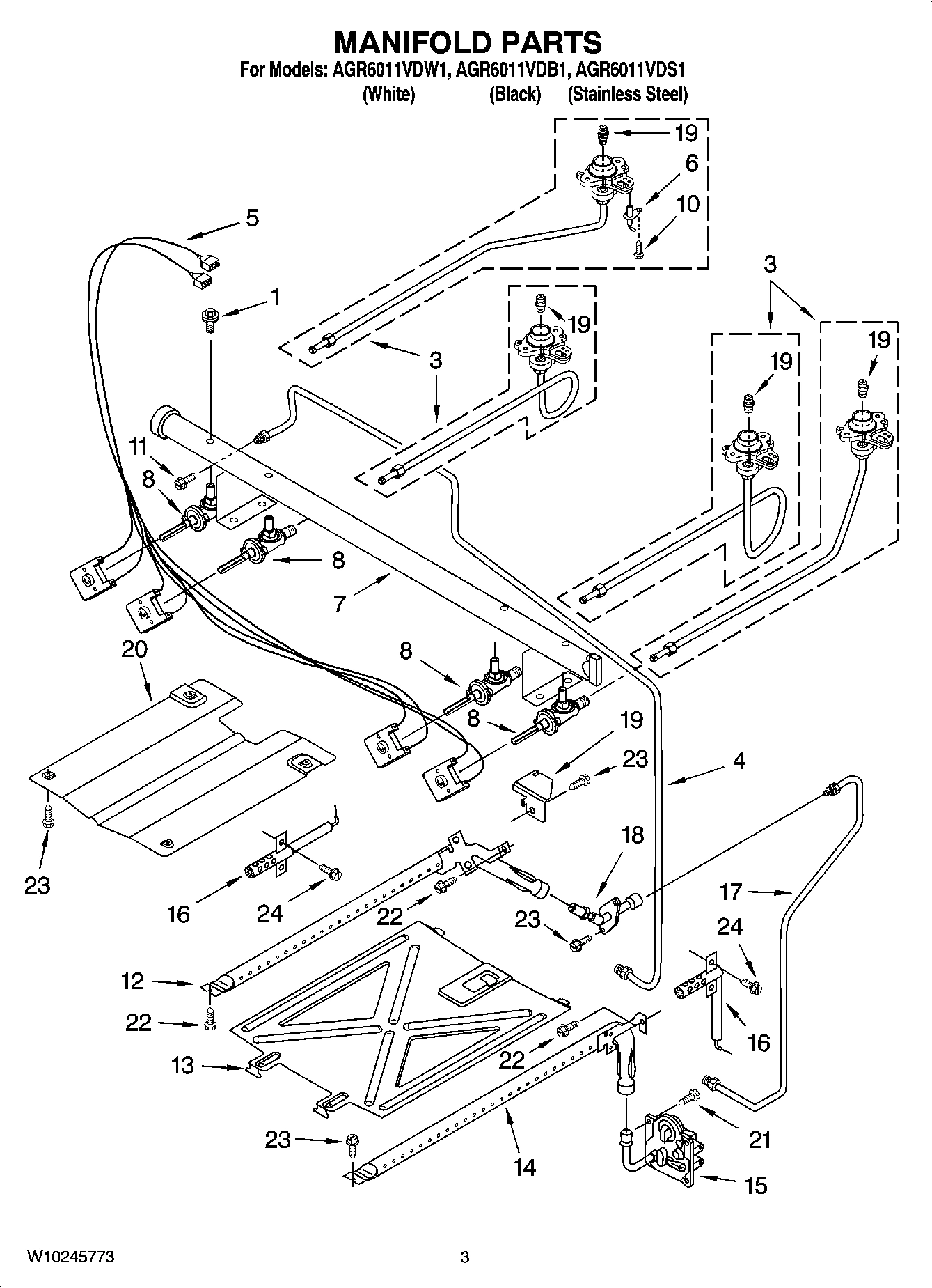 03 - MANIFOLD PARTS