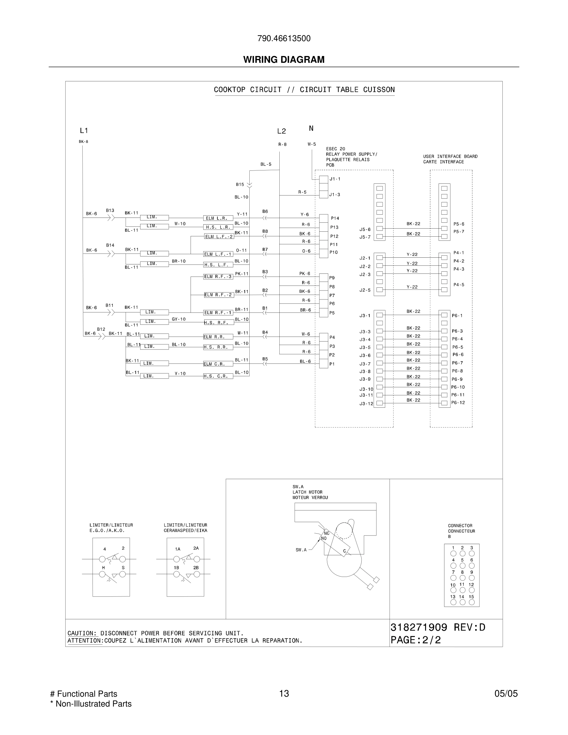 13 - WIRING DIAGRAM