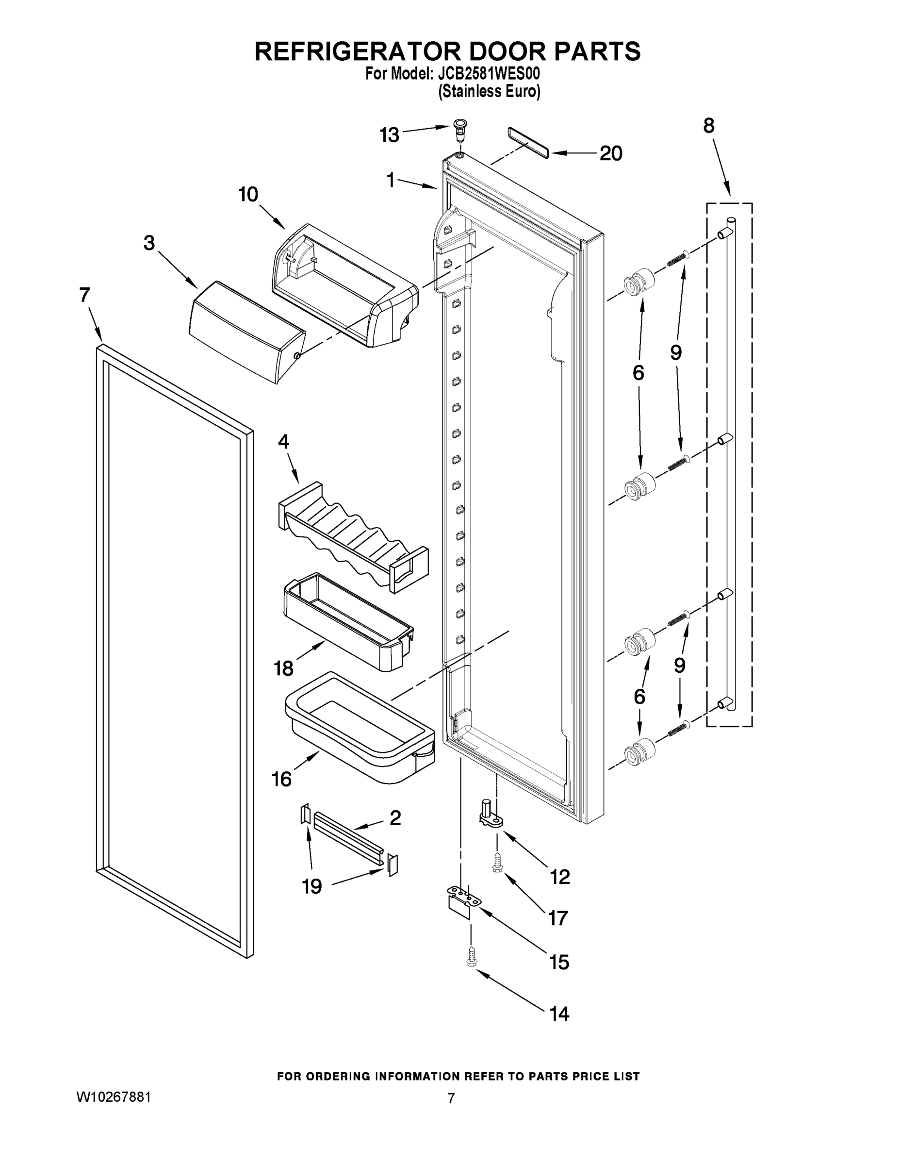 05 - REFRIGERATOR DOOR PARTS