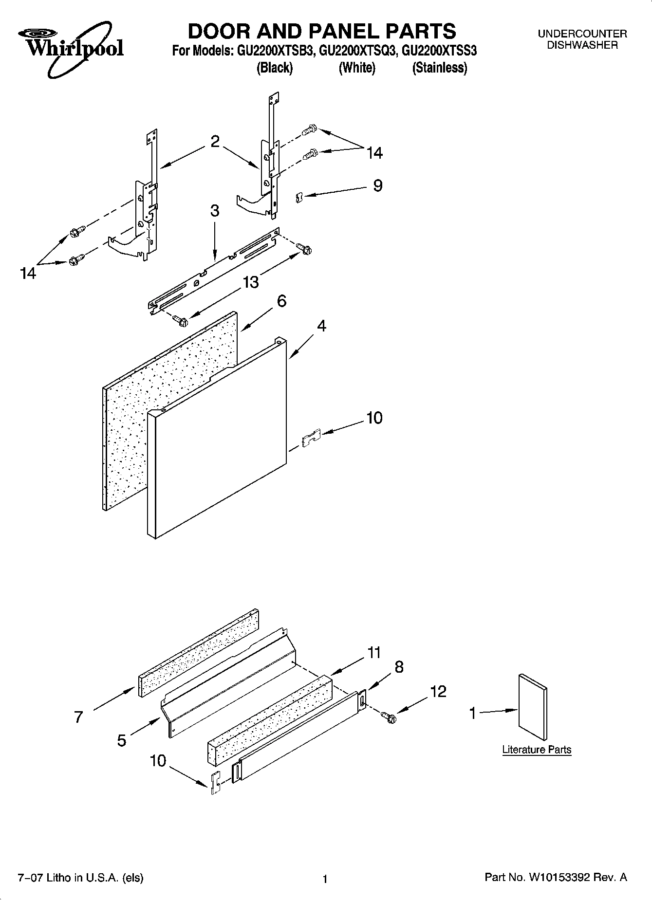 01 - DOOR AND PANEL PARTS