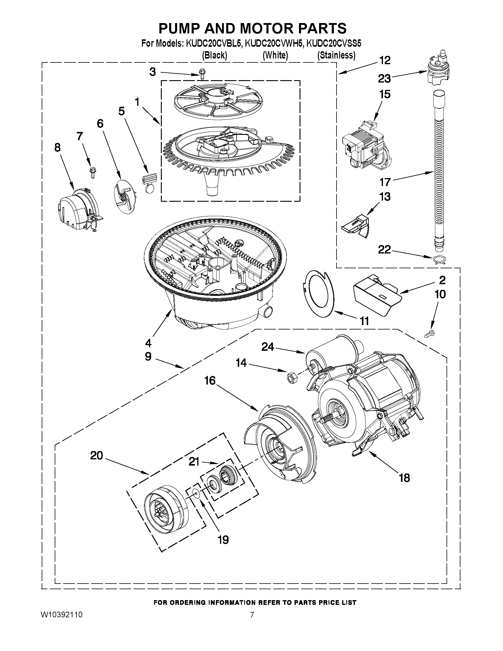 06 - PUMP AND MOTOR PARTS