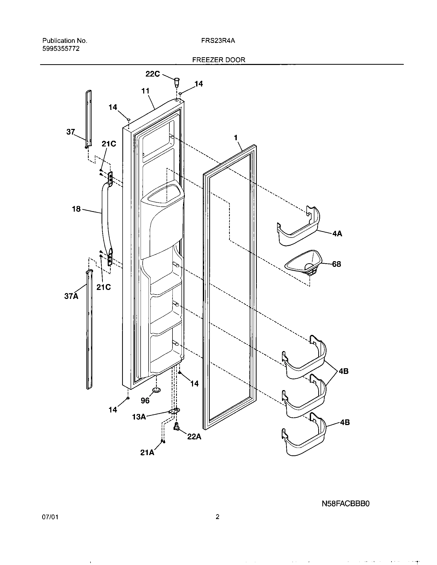 03 - FREEZER DOOR