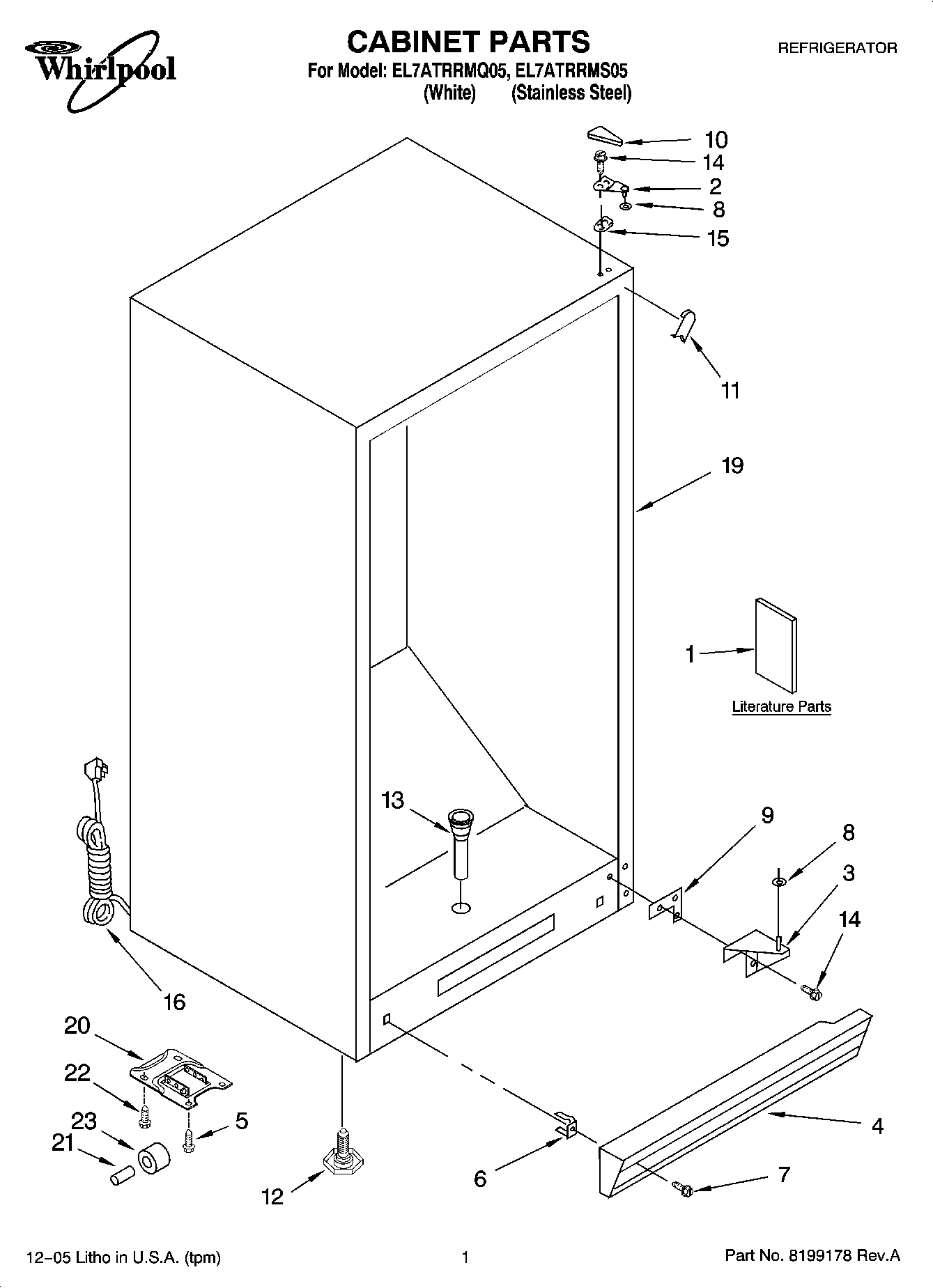01 - CABINET PARTS