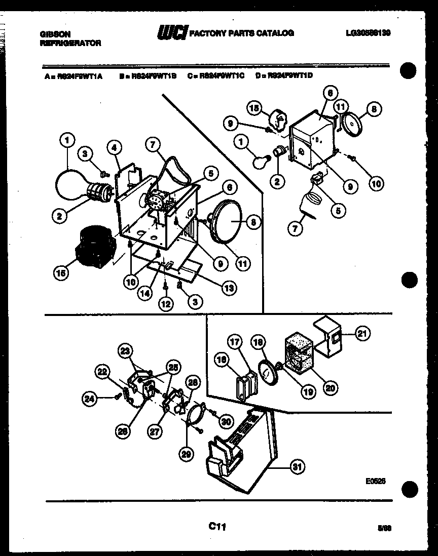 06 - REFRIGERATOR CONTROL ASSEMBLY, DAMP