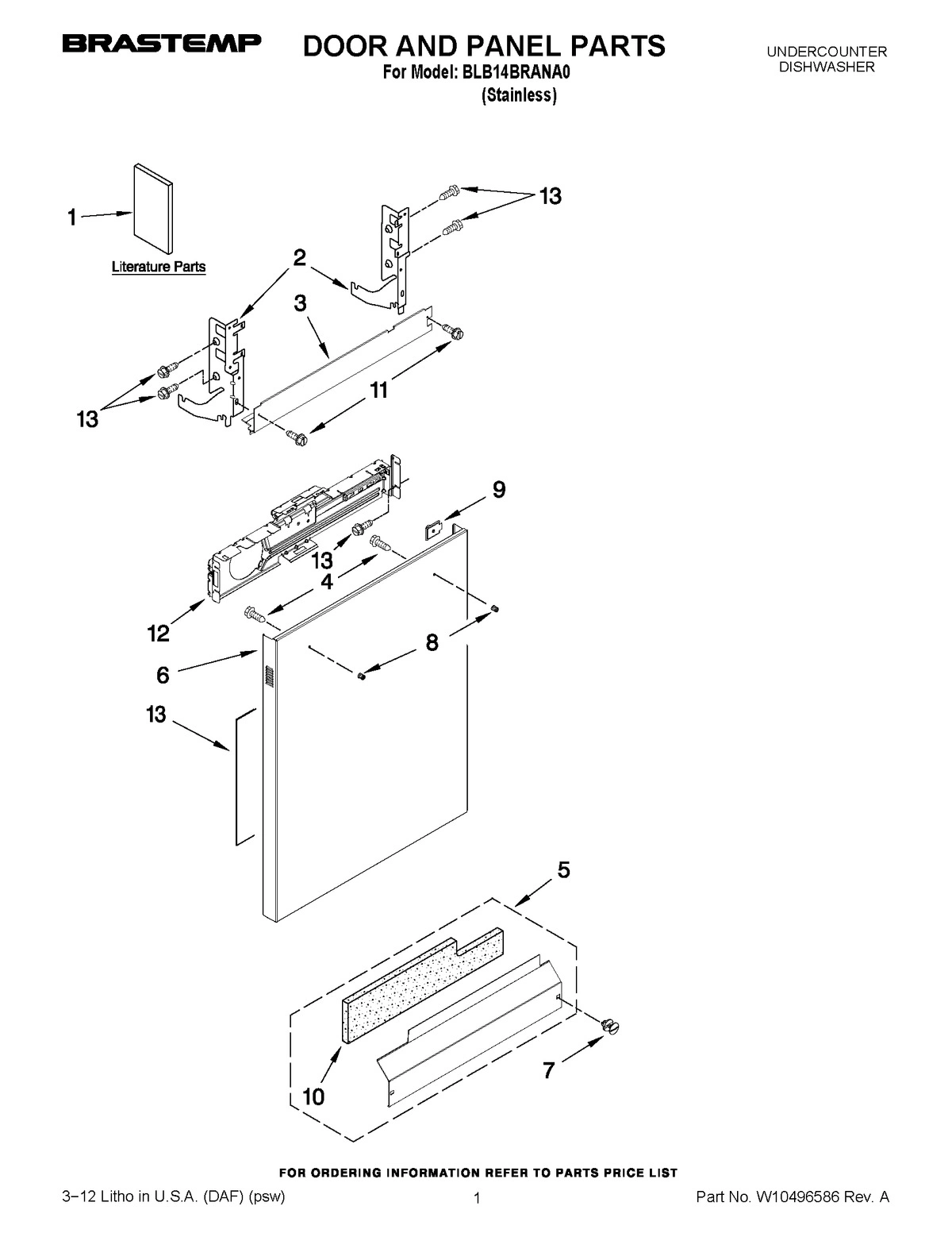 01 - DOOR AND PANEL PARTS