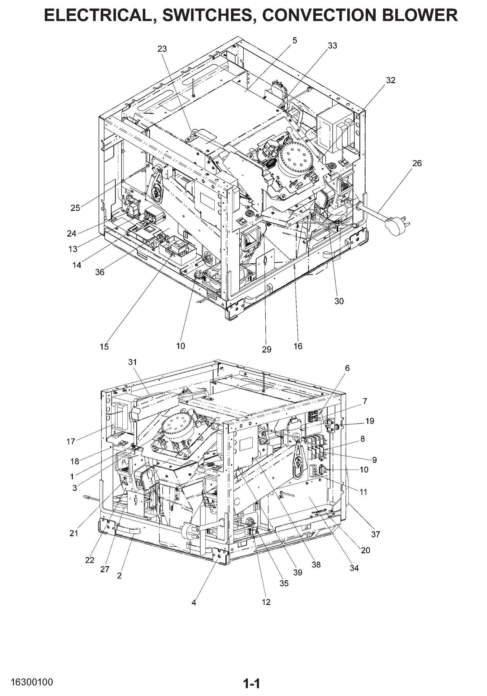 ELECTRICAL / SWITCHES / CONVECTION BLOWER