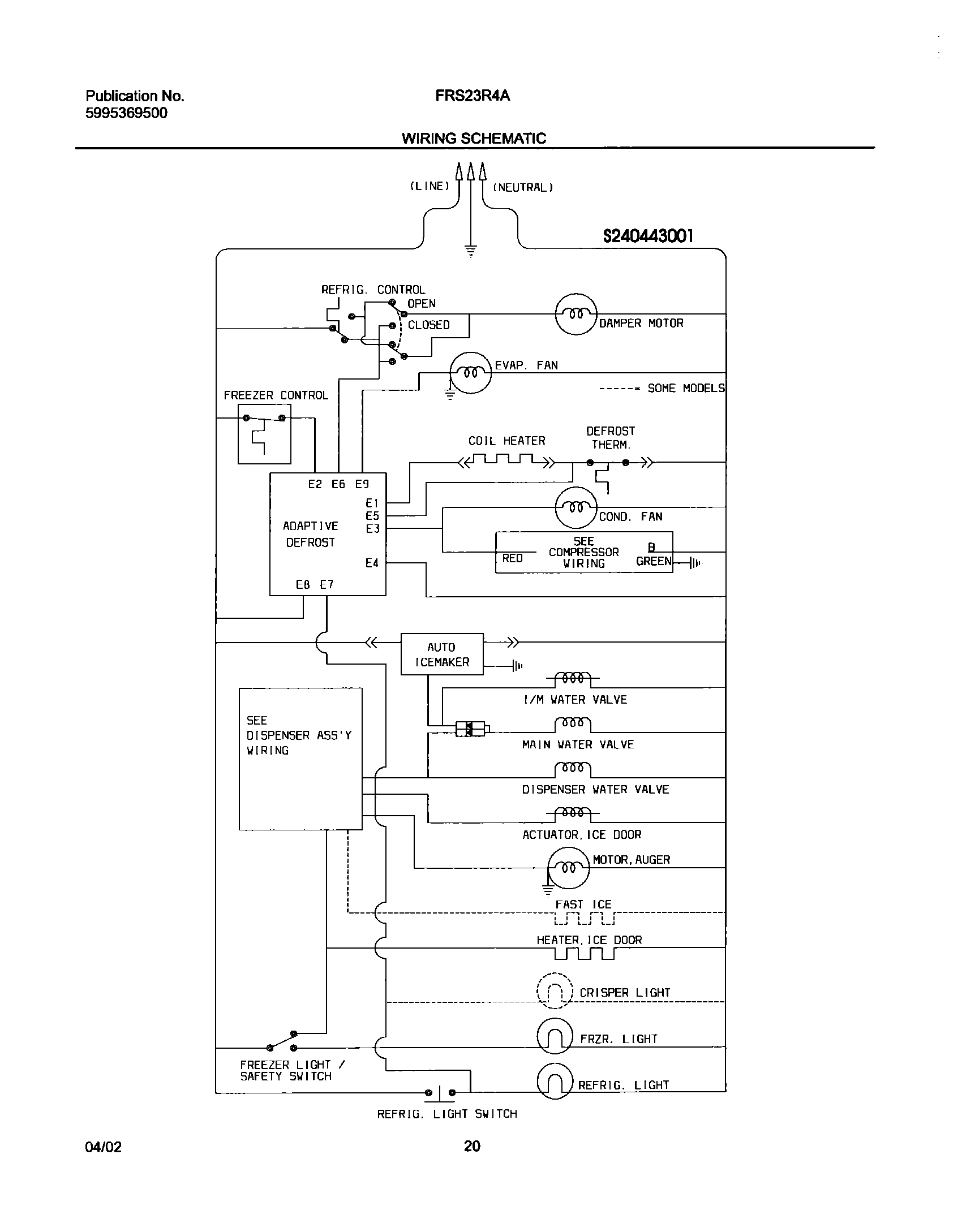 20 - WIRING SCHEMATIC