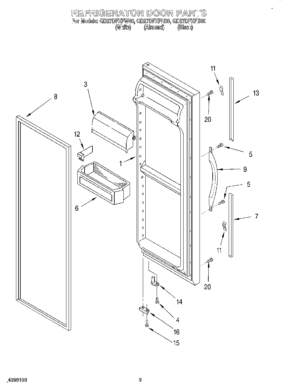 06 - REFRIGERATOR DOOR