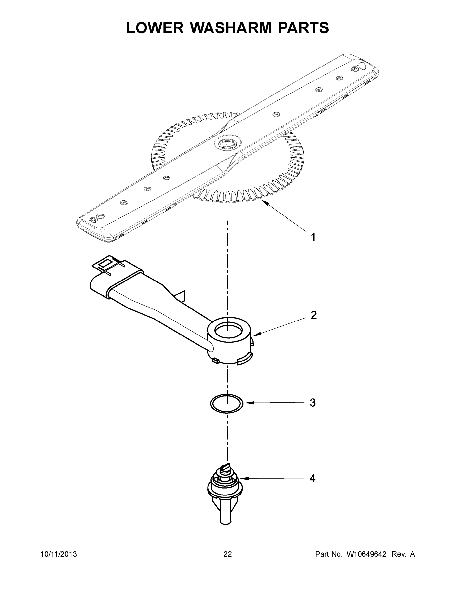 12 - LOWER WASHARM PARTS