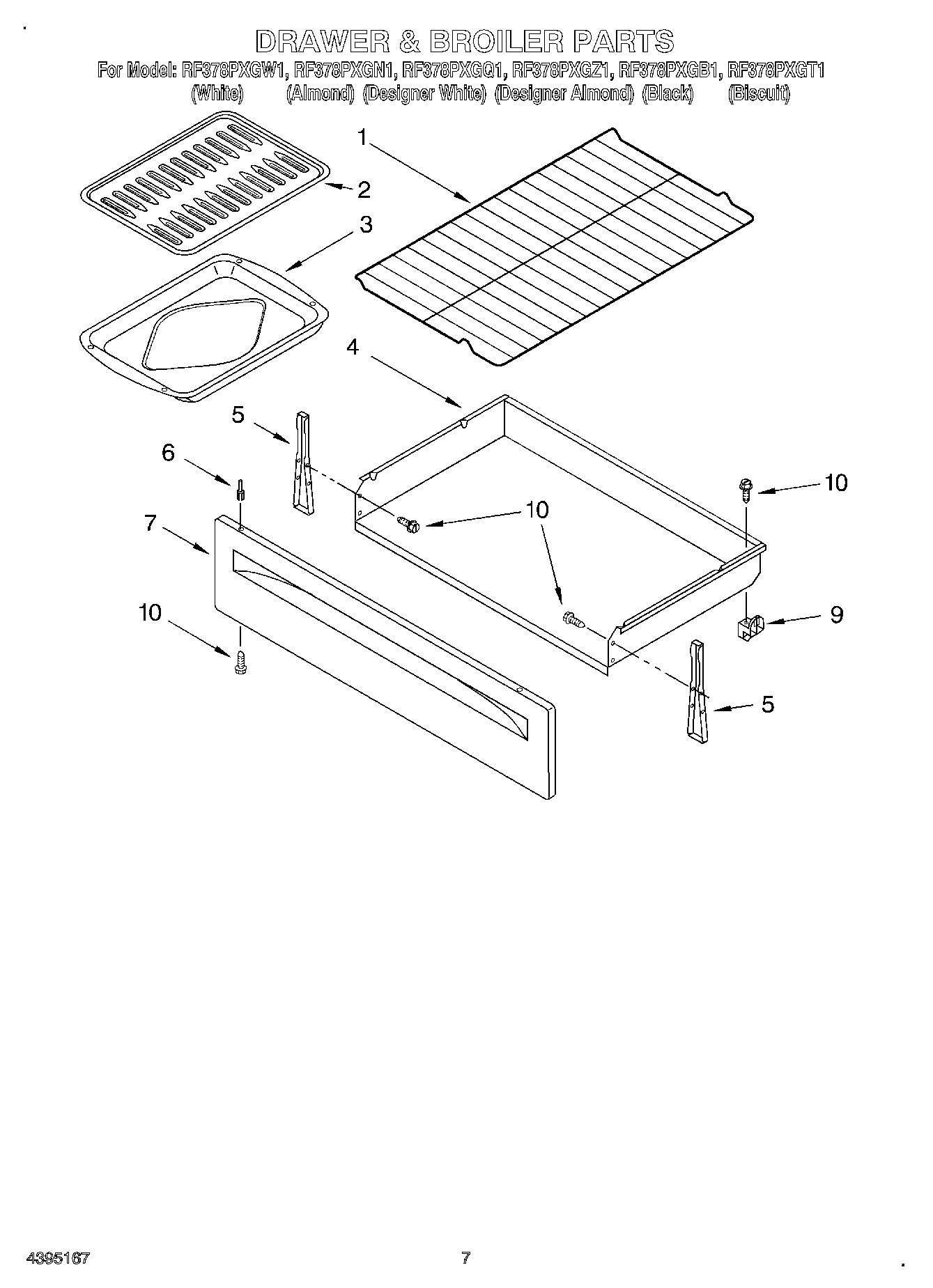 05 - DRAWER & BROILER, OPTIONAL