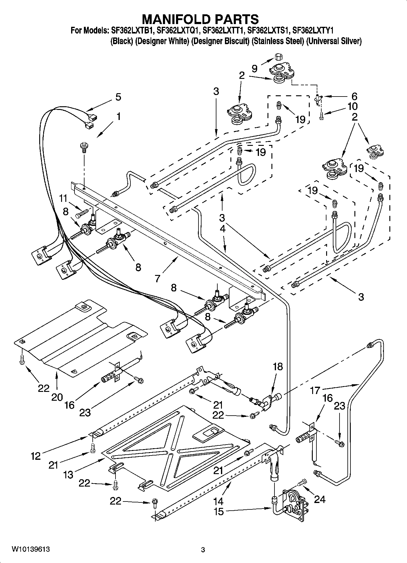 03 - MANIFOLD PARTS