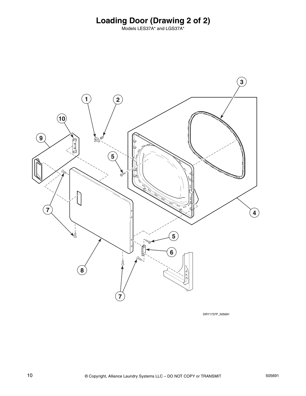 Loading Door (Drawing 2 of 2)
