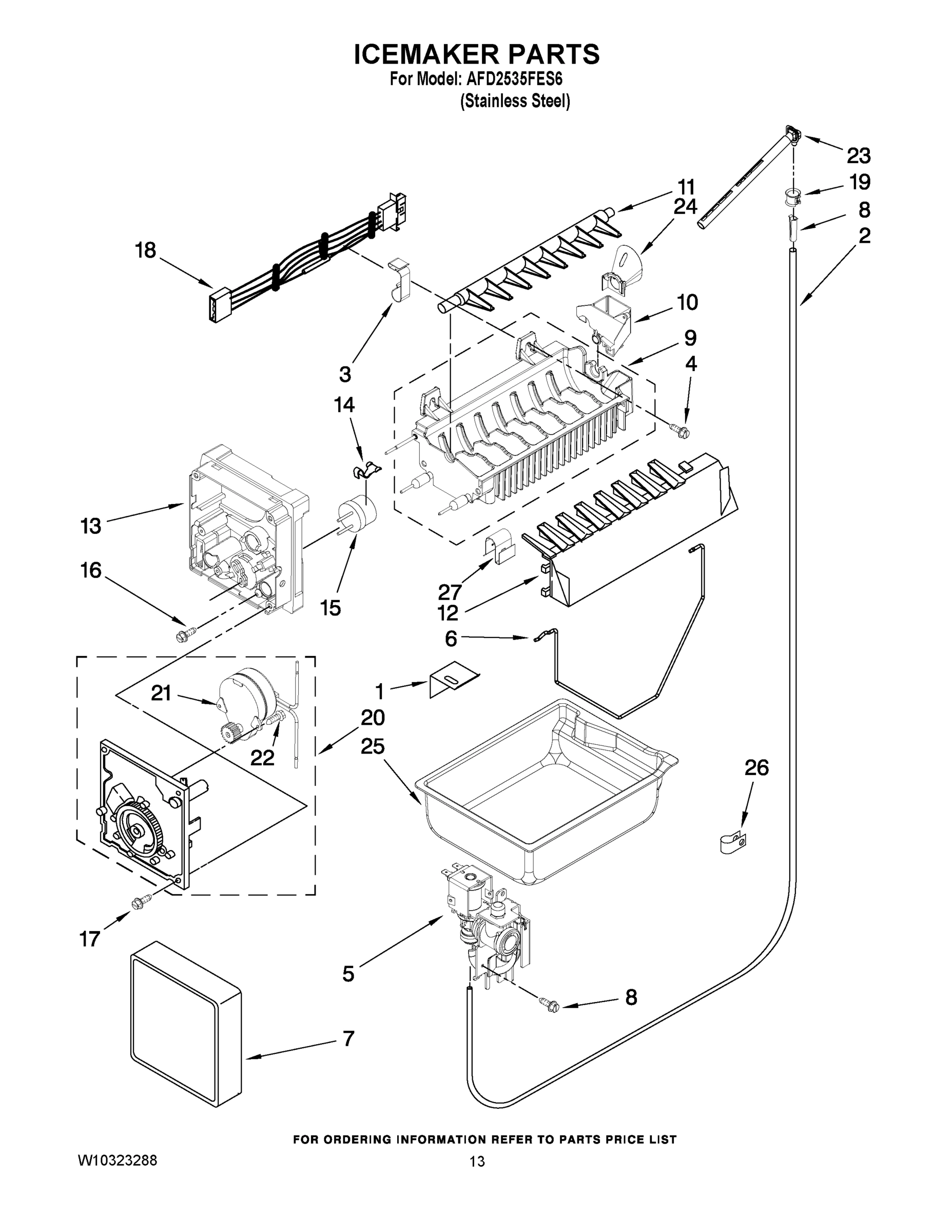 07 - ICEMAKER PARTS