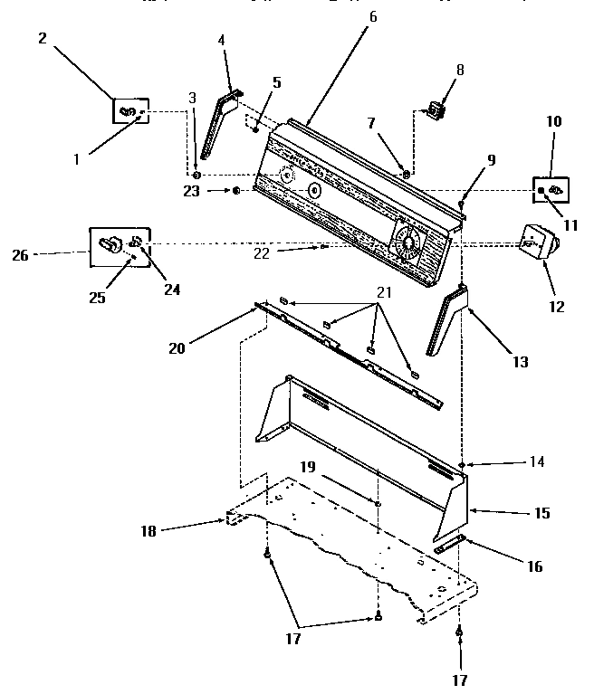 03 - CONTROL PANEL, CONTROL HOOD AND CONTROLS