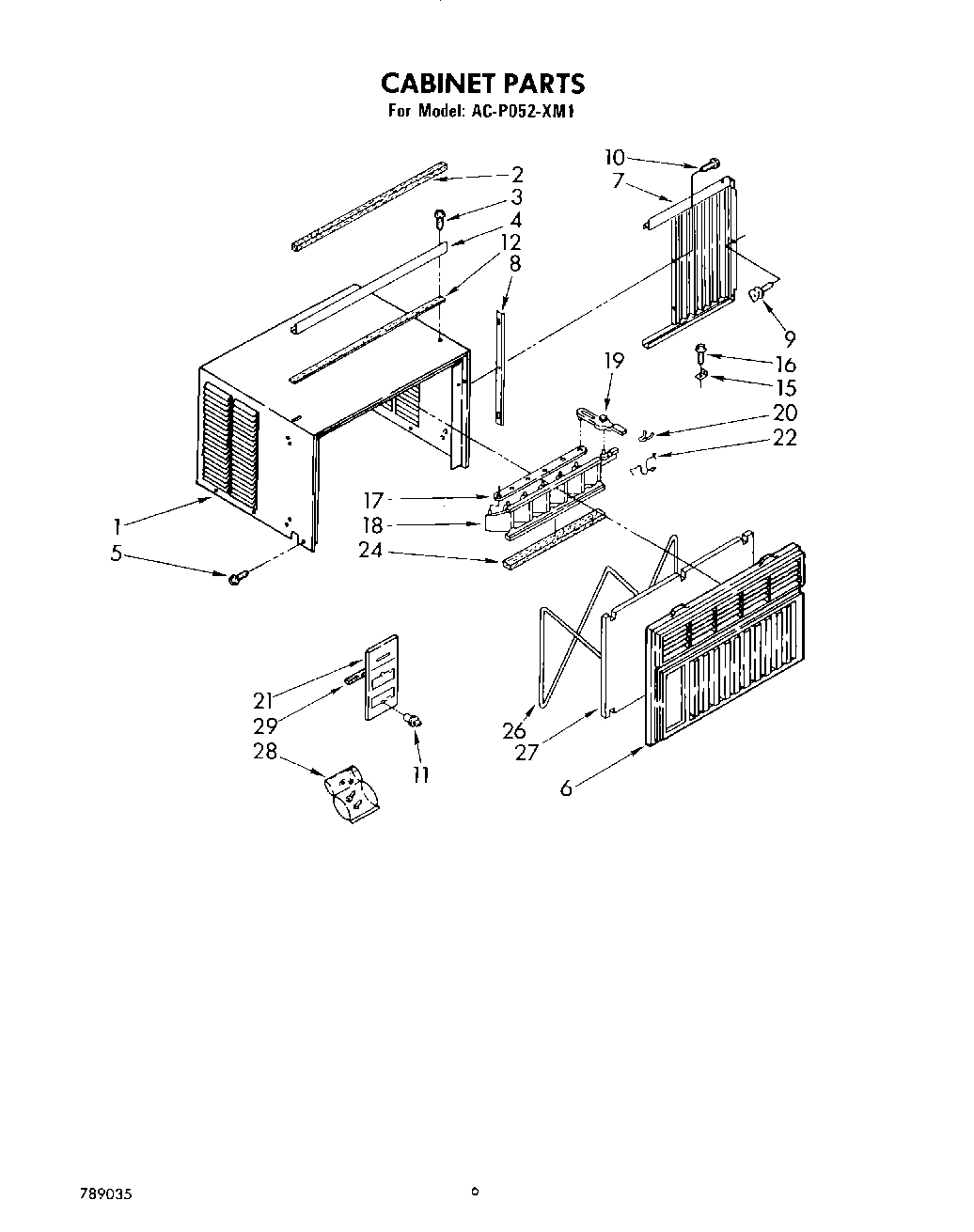 04 - CABINET PARTS