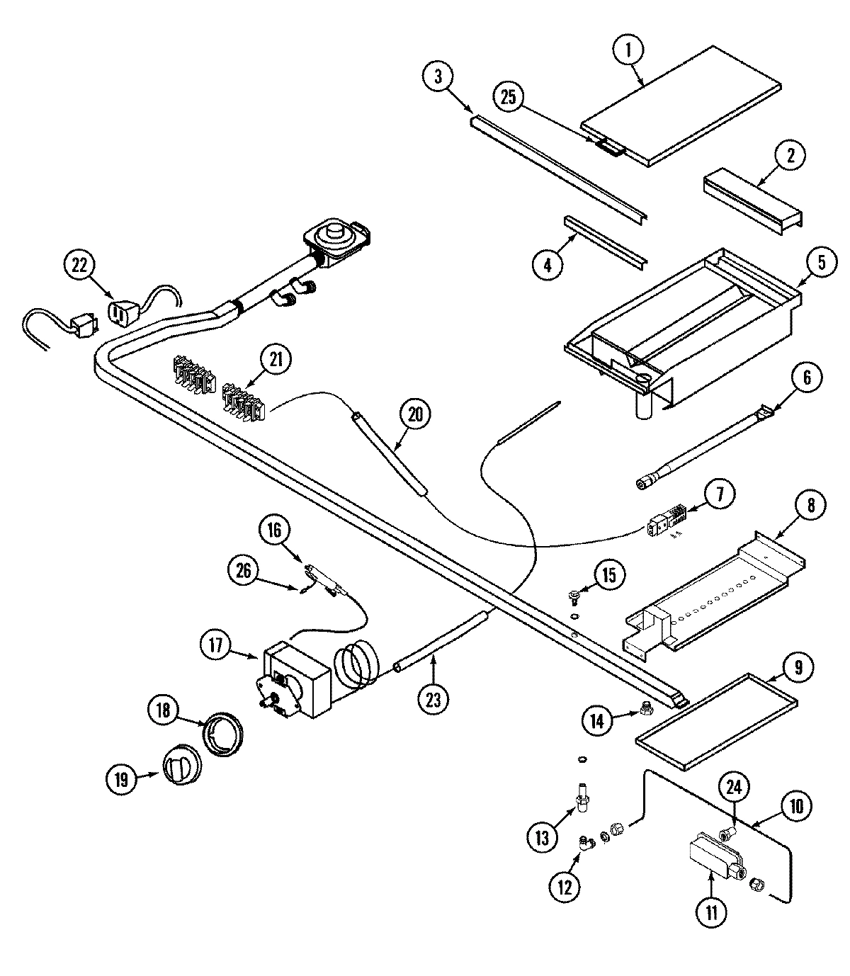 06 - GRIDDLE ASSEMBLY