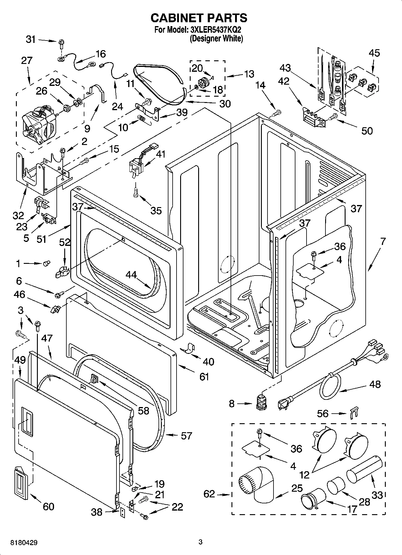 02 - CABINET PARTS