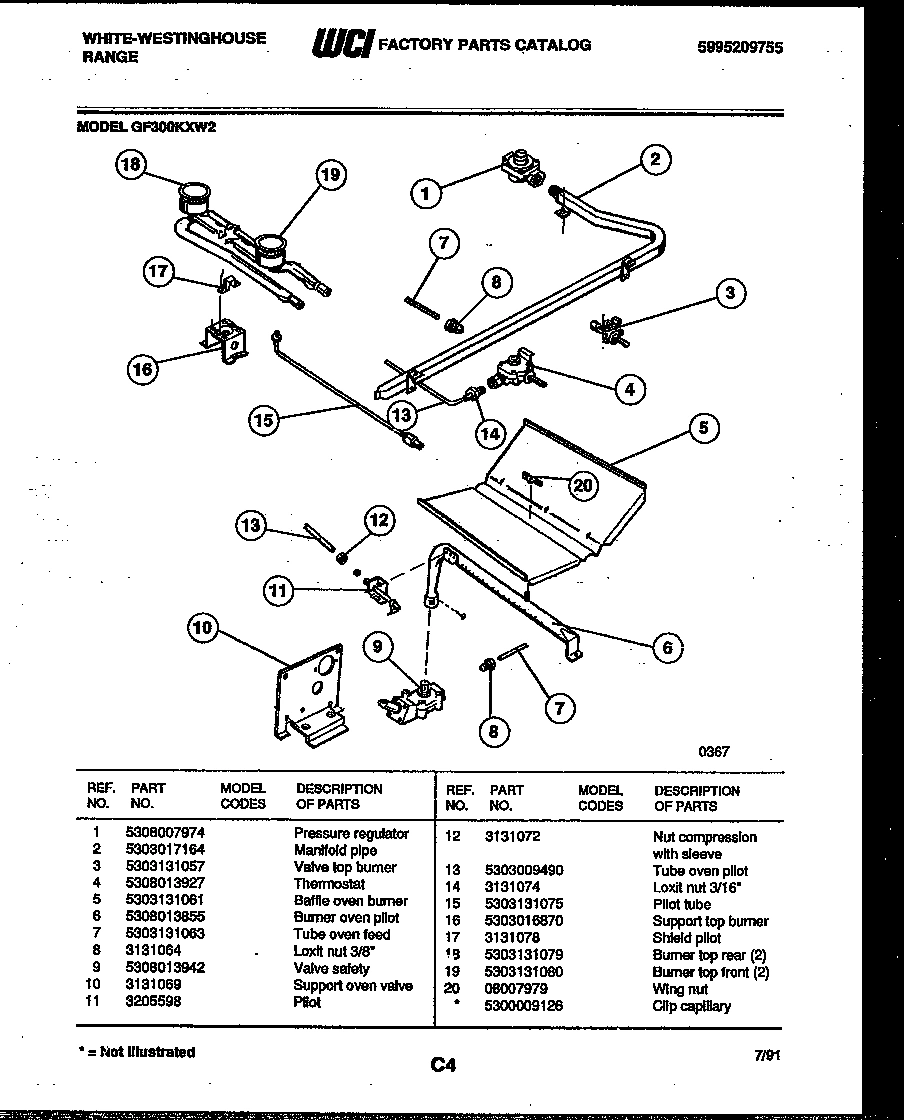 05 - BURNER, MANIFOLD AND GAS CONTROL