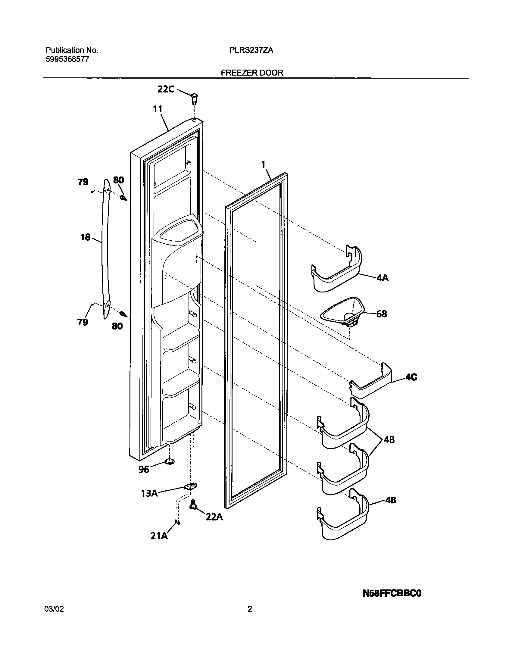 03 - FREEZER DOOR