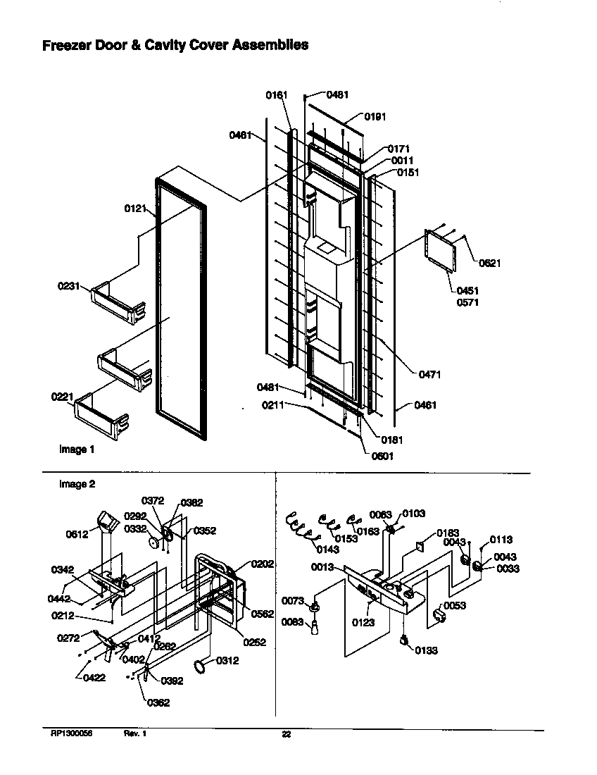 04 - FZ DOOR & CAVITY COVER ASSEMBLIES