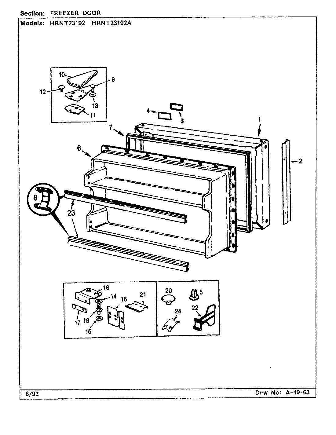 03 - FREEZER DOOR