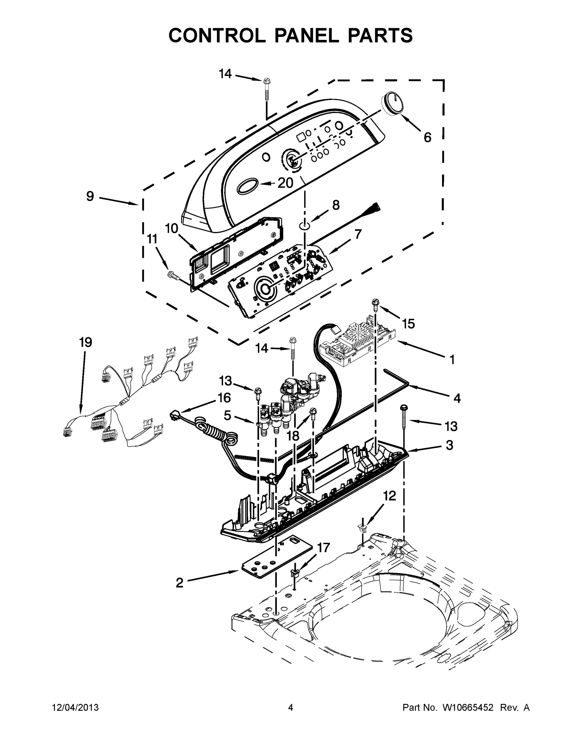 03 - CONTROL PANEL PARTS