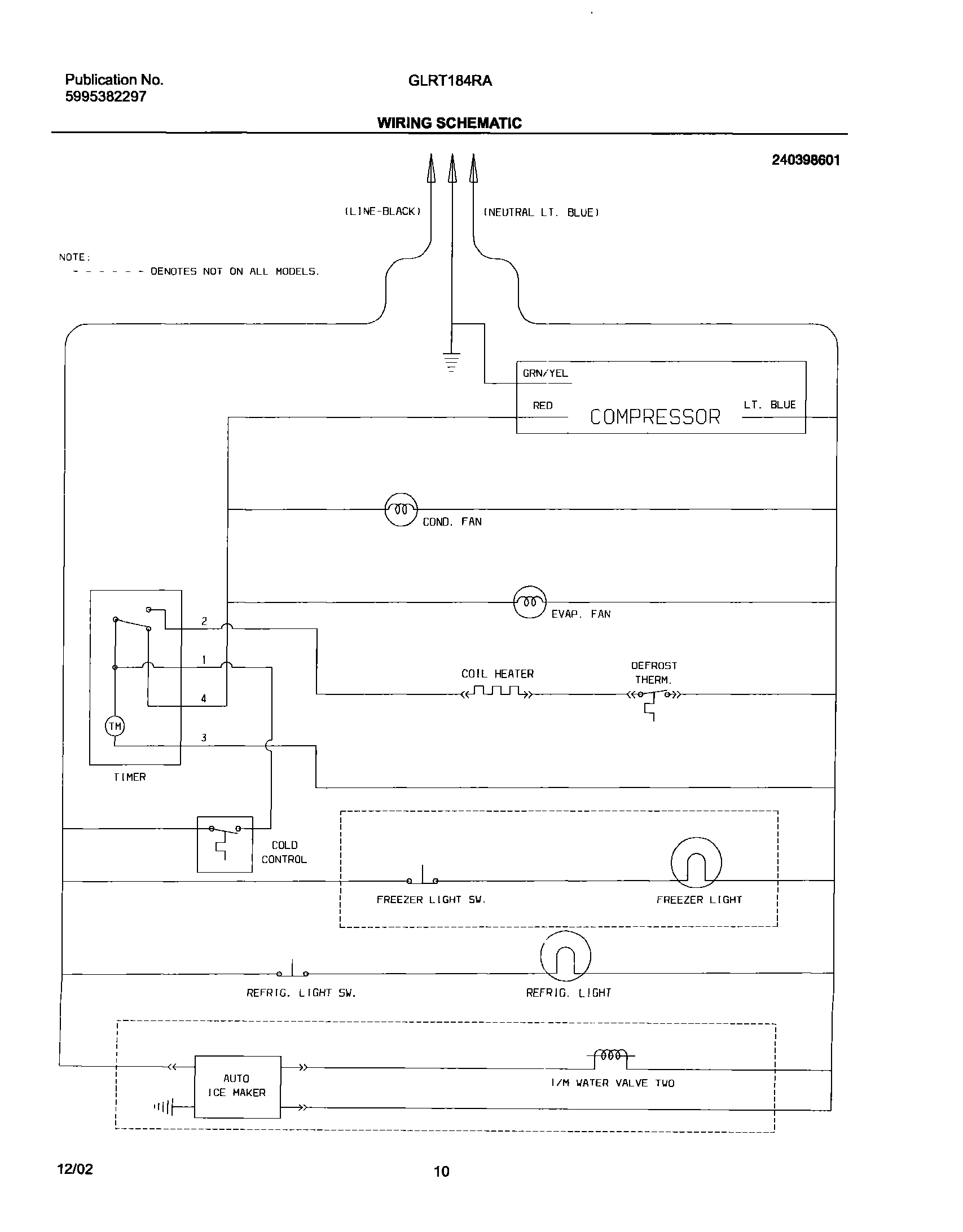 10 - WIRING SCHEMATIC
