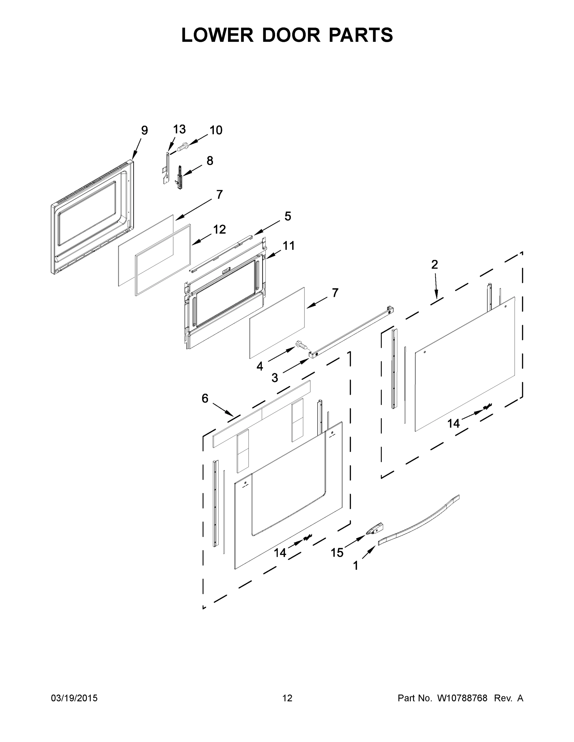 07 - LOWER DOOR PARTS