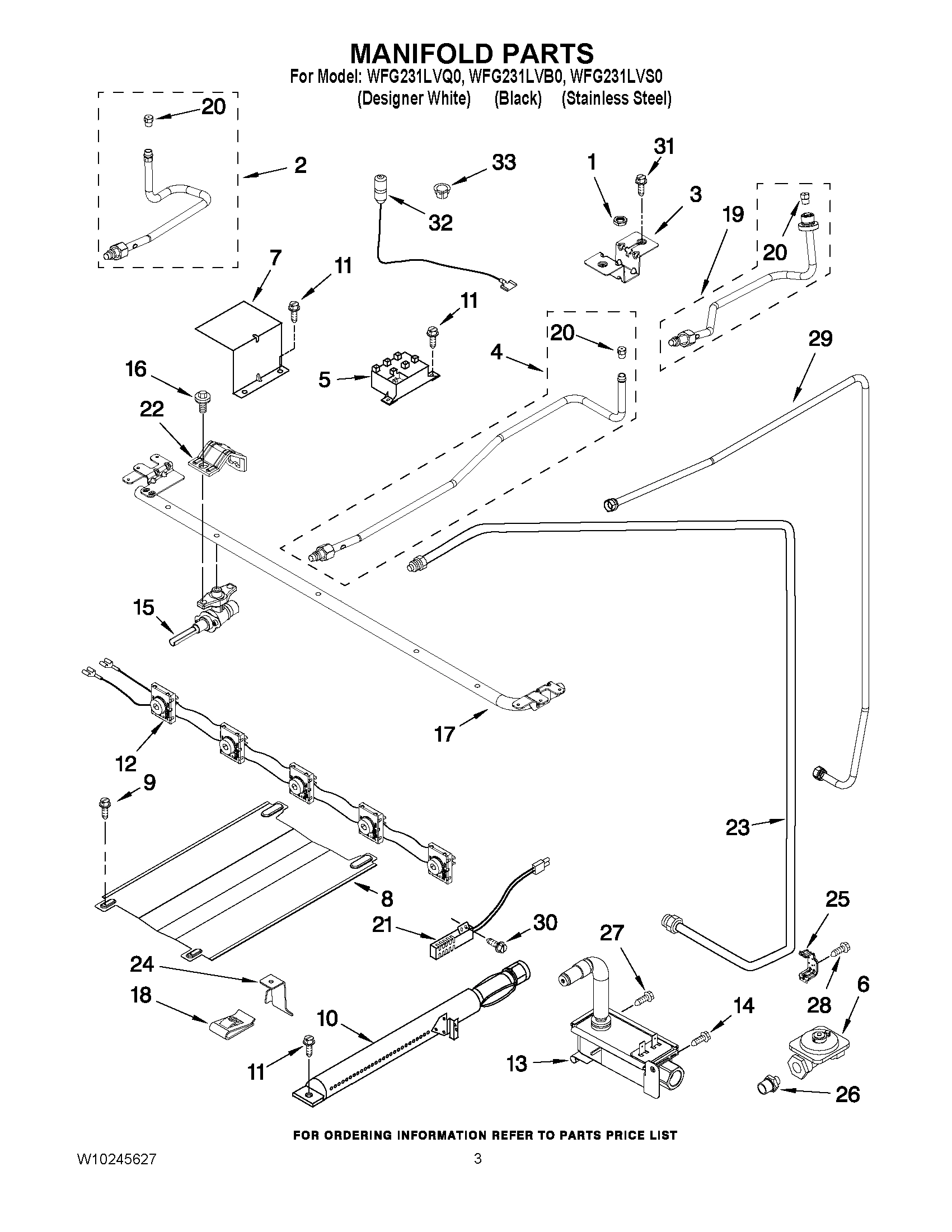 03 - MANIFOLD PARTS