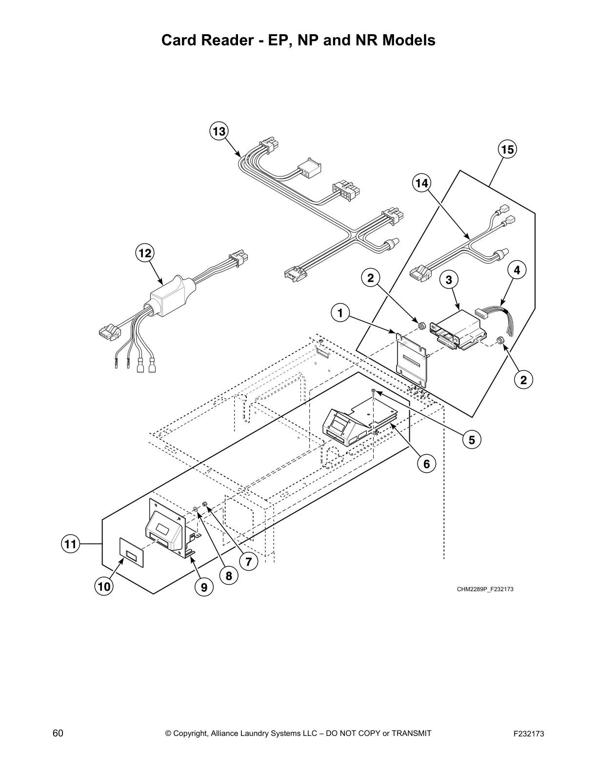 Card Reader - EP, NP and NR Models
