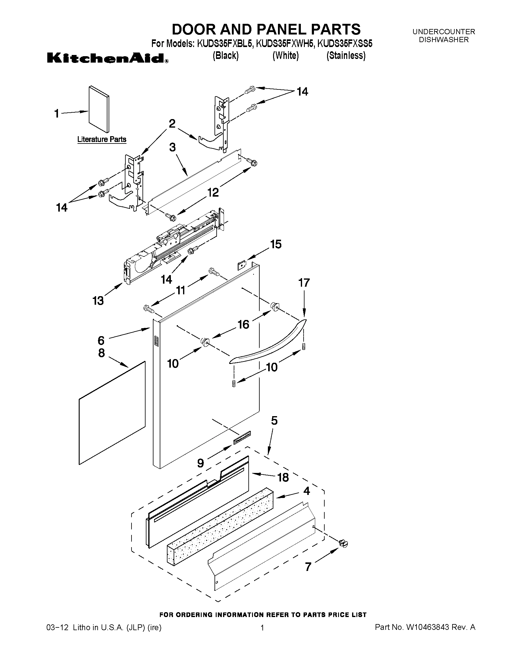 01 - DOOR AND PANEL PARTS