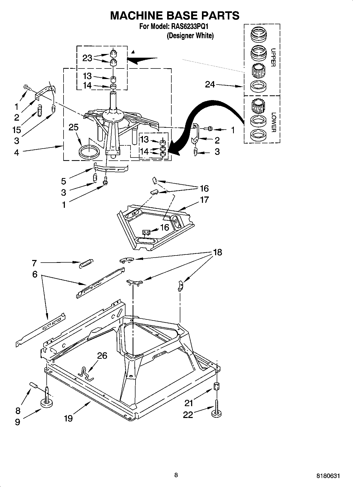 05 - MACHINE BASE PARTS