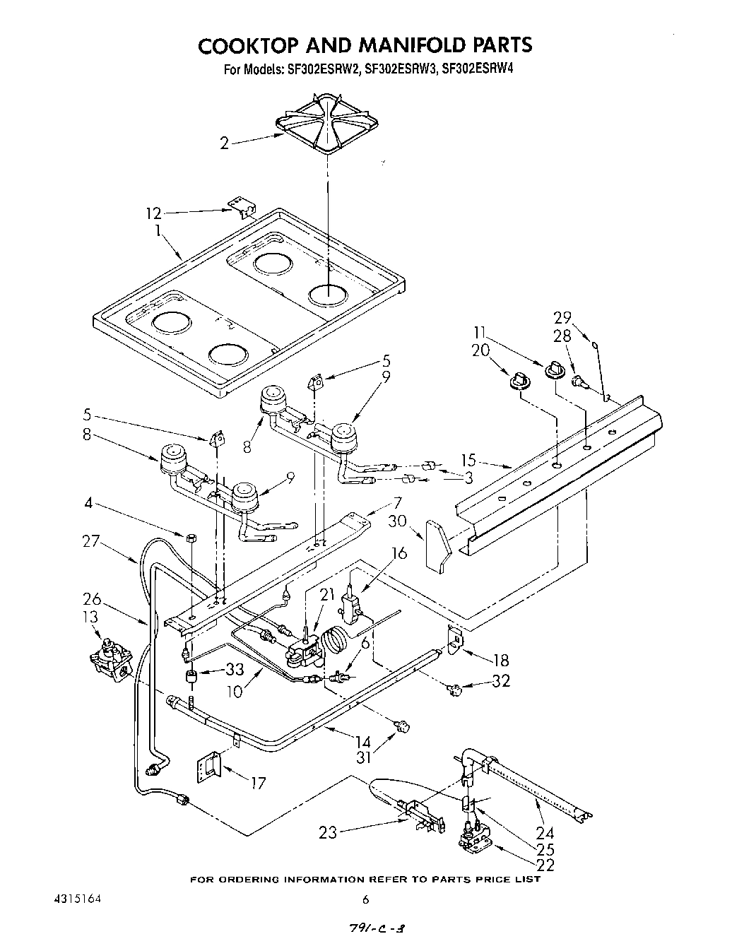 05 - COOKTOP AND MANIFOLD , LITERATURE A