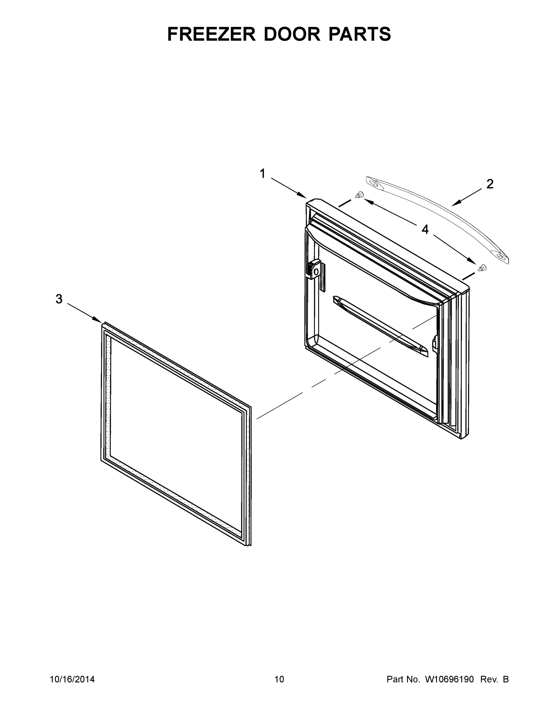 06 - FREEZER DOOR PARTS