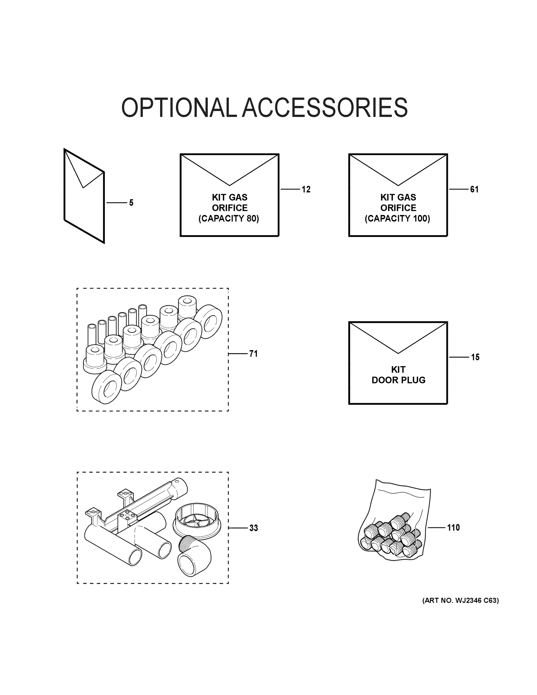 OPTIONAL ACCESSORIES
