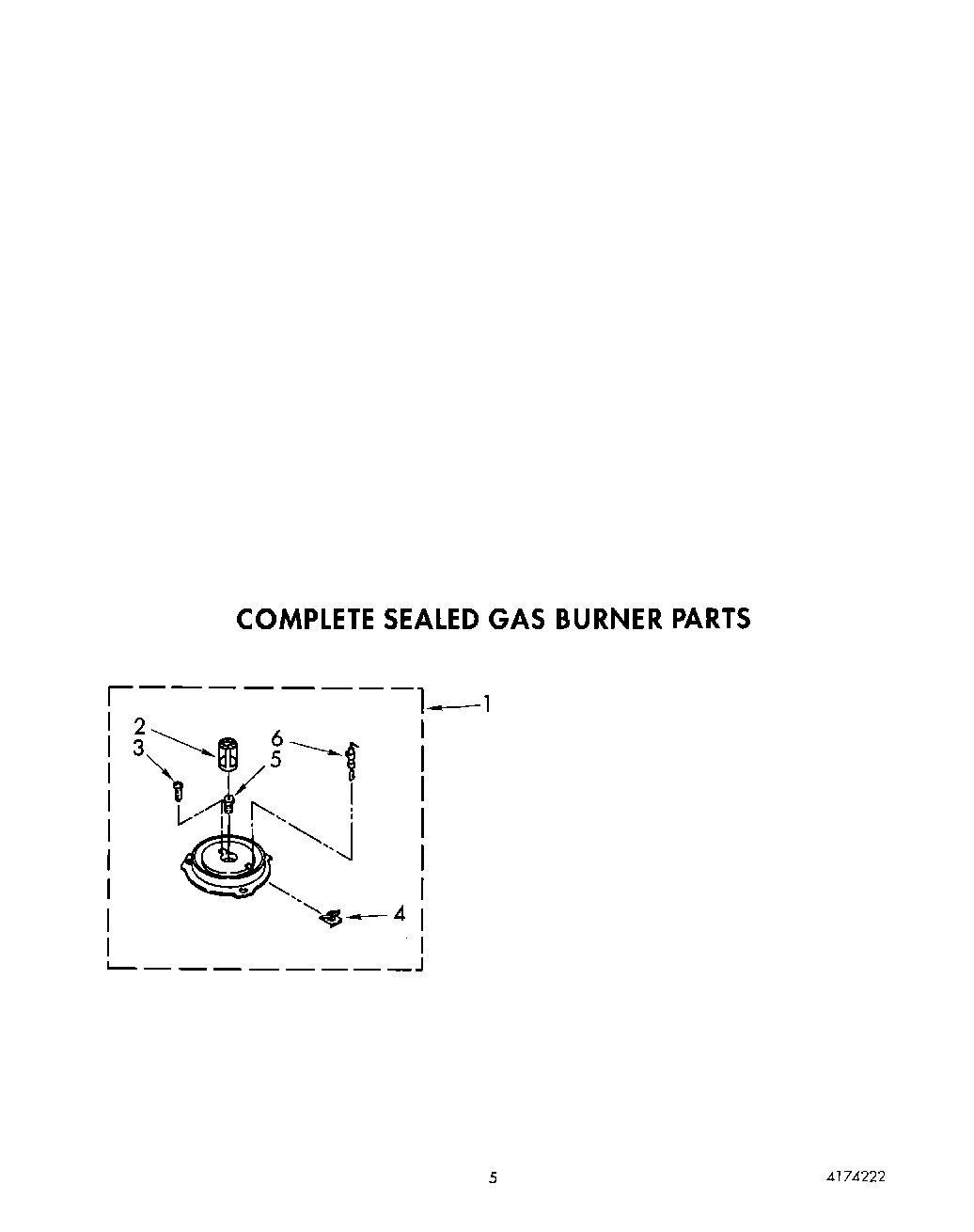04 - COMPLETE SEALED GAS BURNER
