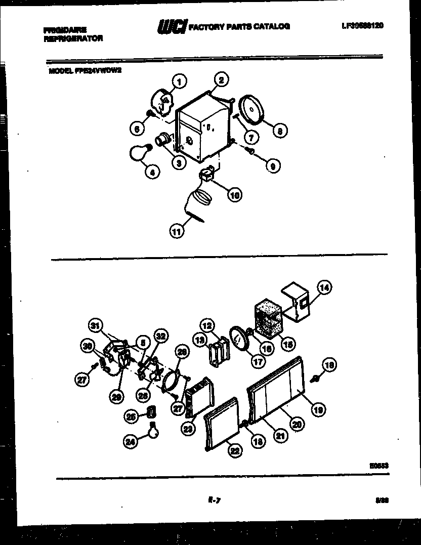 06 - REFRIGERATOR CONTROL ASSEMBLY, DAMP